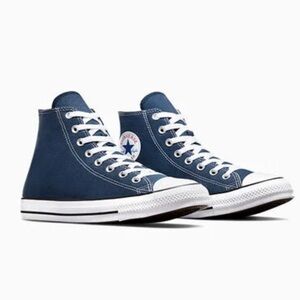 Converse All Star Canvas High Tops, Size: 7.5 M/9.5 W, Navy, New Without Tags